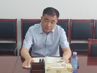公司党委书记李长海到公司开展专...